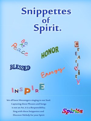 cover image of Snippettes of Spirit